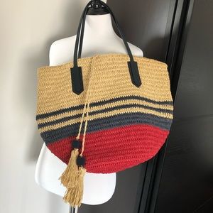 J. Crew Straw Market Tote